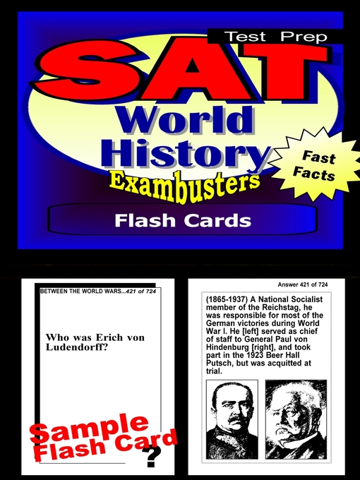 Title details for SAT 2 World History Test—Exambusters Flashcards by SAT II Exambusters - Available